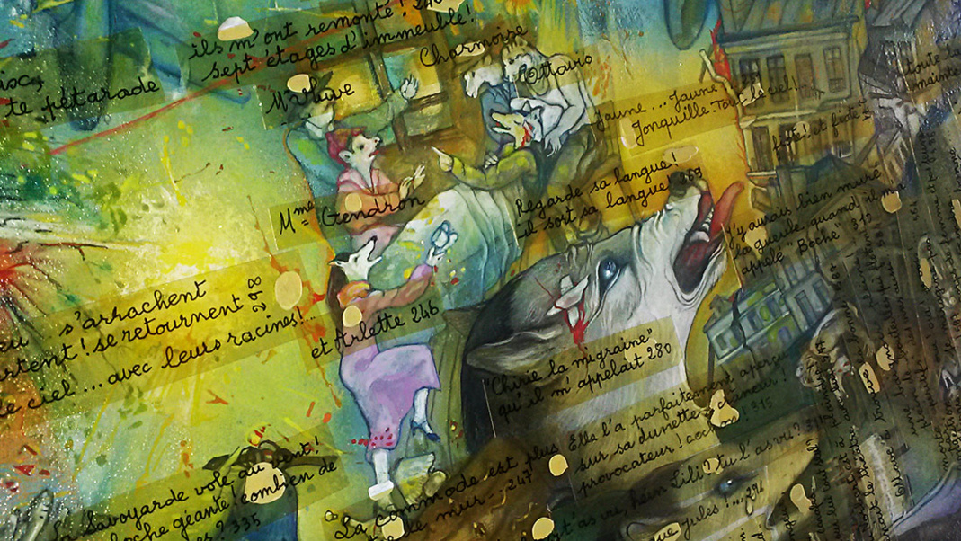 Une exposition de Mara Tran Long après 6 années de travail en hommage à Louis-Ferdinand Céline Une exposition de Mara Tran Long après 6 années de travail en hommage à Louis-Ferdinand Céline