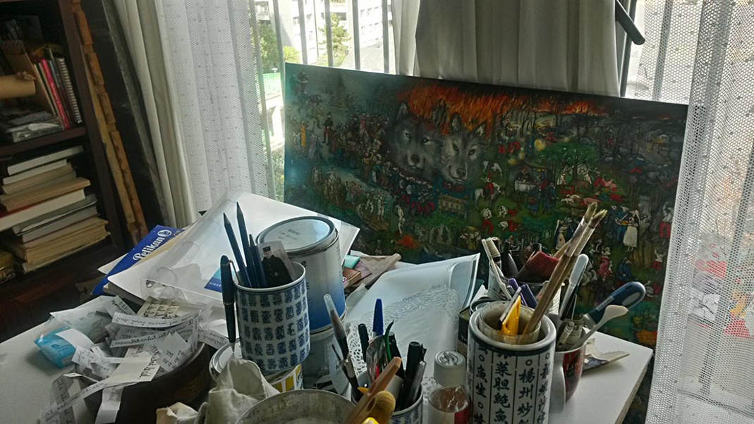 Une exposition de Mara Tran Long après 6 années de travail en hommage à Louis-Ferdinand Céline Une exposition de Mara Tran Long après 6 années de travail en hommage à Louis-Ferdinand Céline