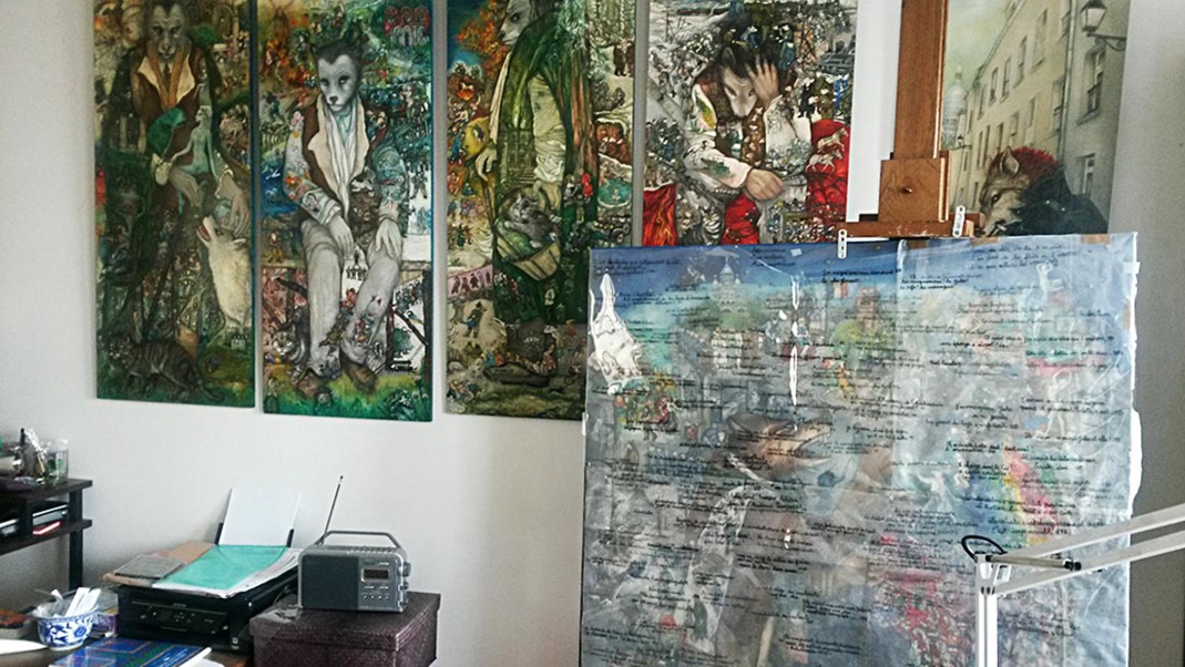 Une exposition de Mara Tran Long après 6 années de travail en hommage à Louis-Ferdinand Céline Une exposition de Mara Tran Long après 6 années de travail en hommage à Louis-Ferdinand Céline