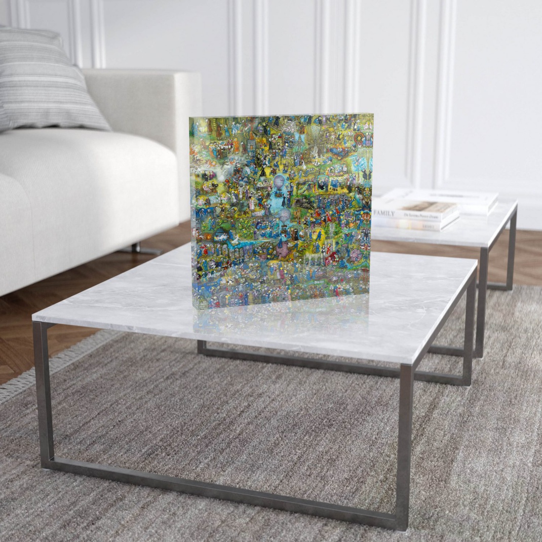 Mara Tranlong "Les Emmerdes" Reproduction sur Plexiglass 30x30 cm Mara Tranlong "Les Emmerdes" Reproduction sur Plexiglass 30x30 cm