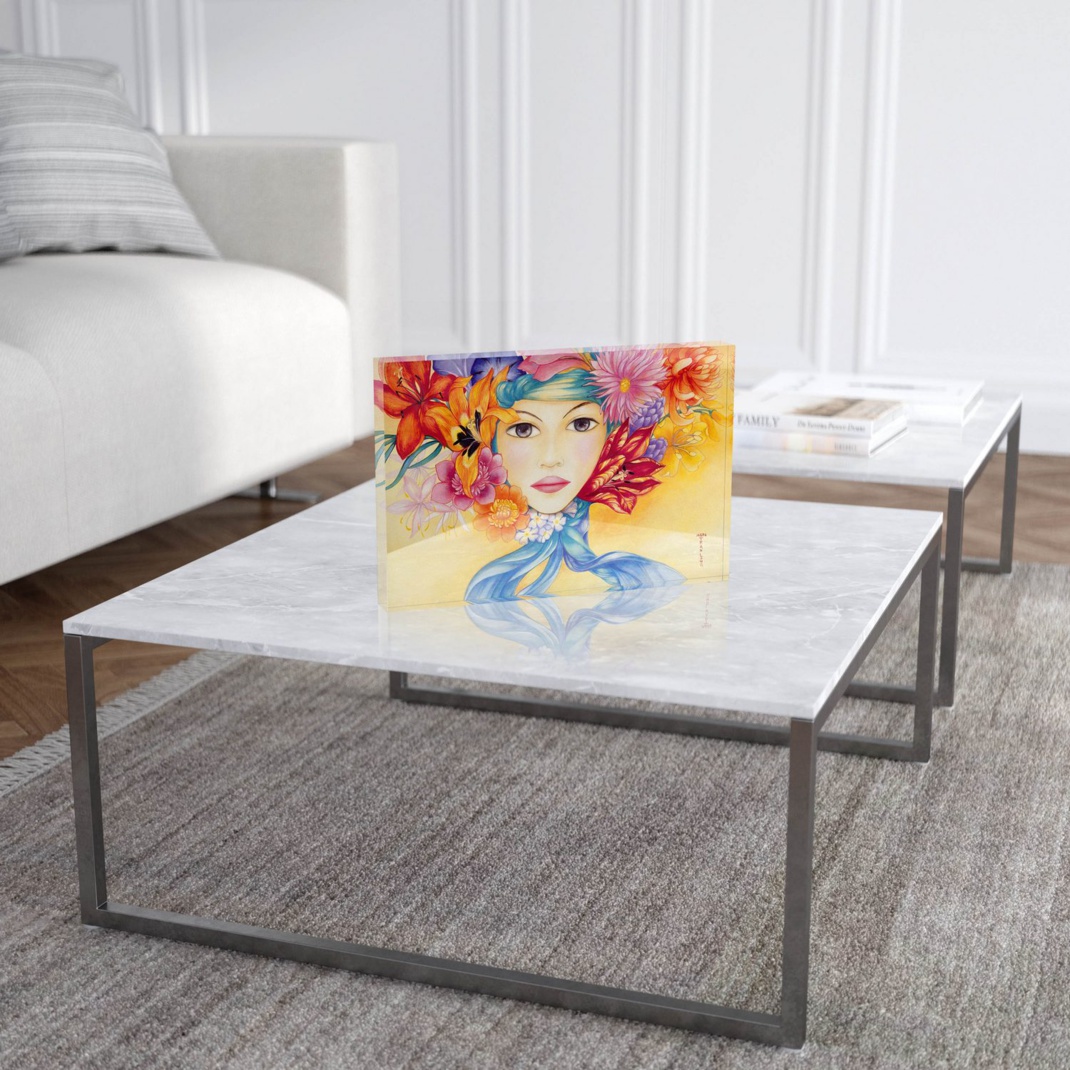 Mara Tranlong "Amapola" Reproduction sur Plexiglass 20x30 cm Mara Tranlong "Amapola" Reproduction sur Plexiglass 20x30 cm