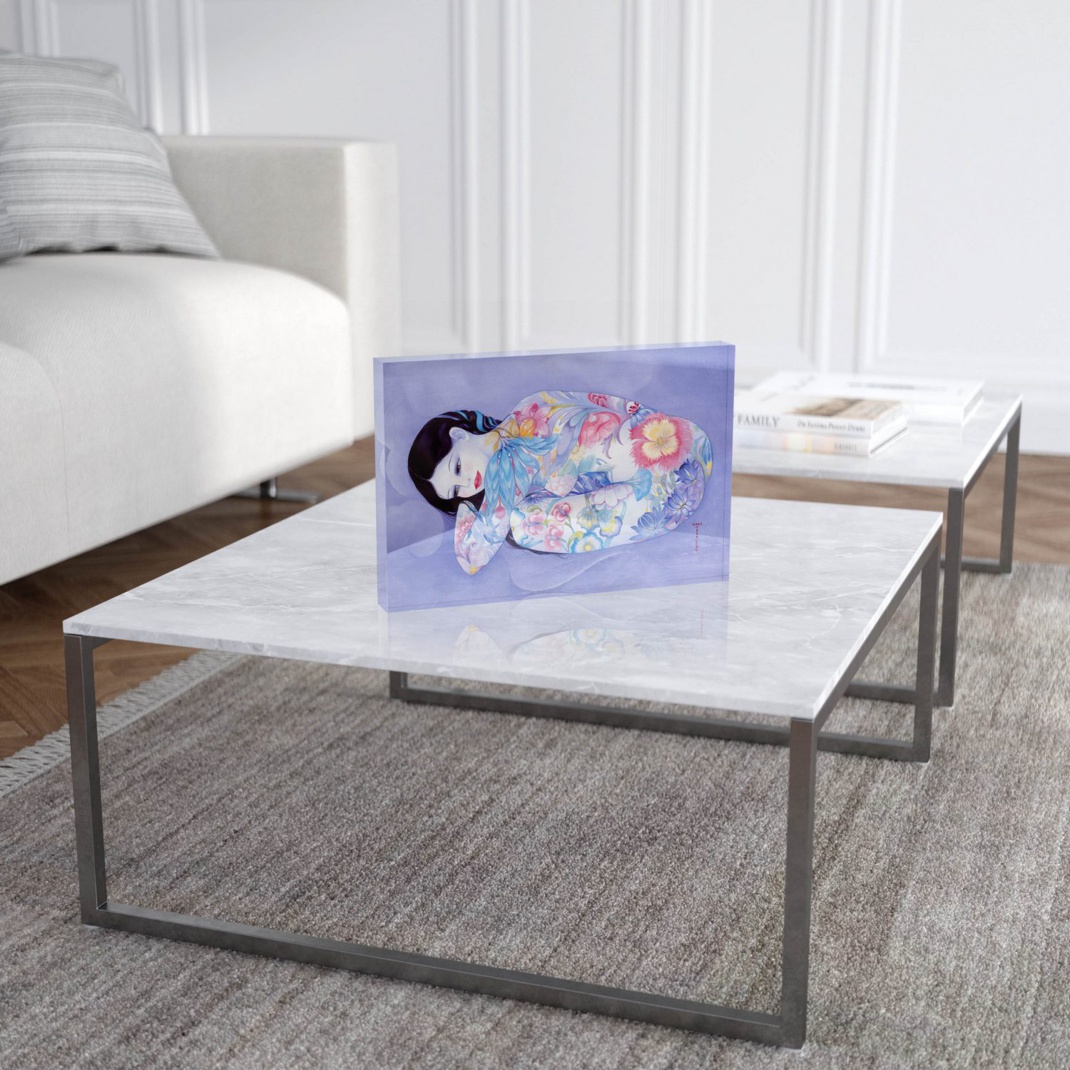 Mara Tranlong "Le pays lointain" Reproduction sur Plexiglass 20x30 cm Mara Tranlong "Le pays lointain" Reproduction sur Plexiglass 20x30 cm