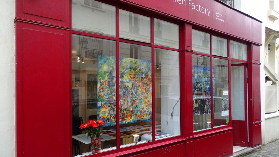 Mara Tranlong expose à la galerie UNTITLED FACTORY à Montmartre Mara Tranlong expose à la galerie UNTITLED FACTORY à Montmartre