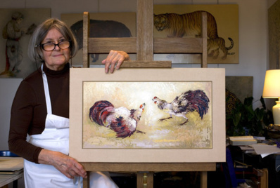 Biographie de Mara Tranlong, femme artiste peintre née en 1935 à Montauban