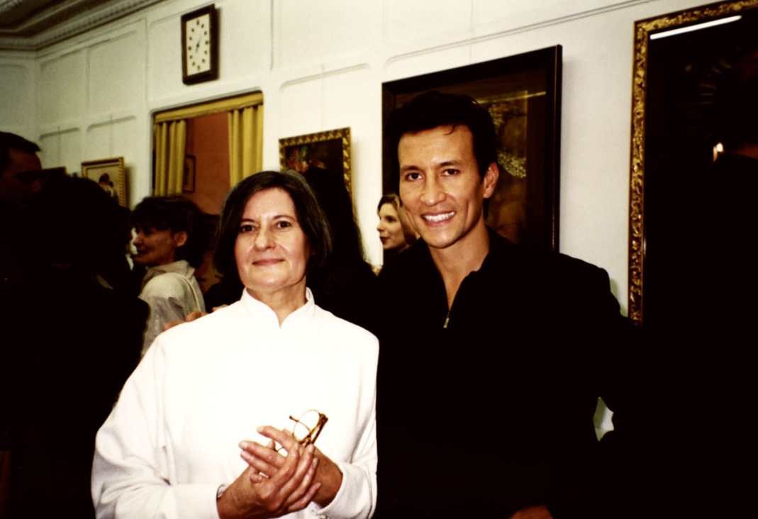 Mara Tranlong et son fils Minh Mara Tranlong et son fils Minh