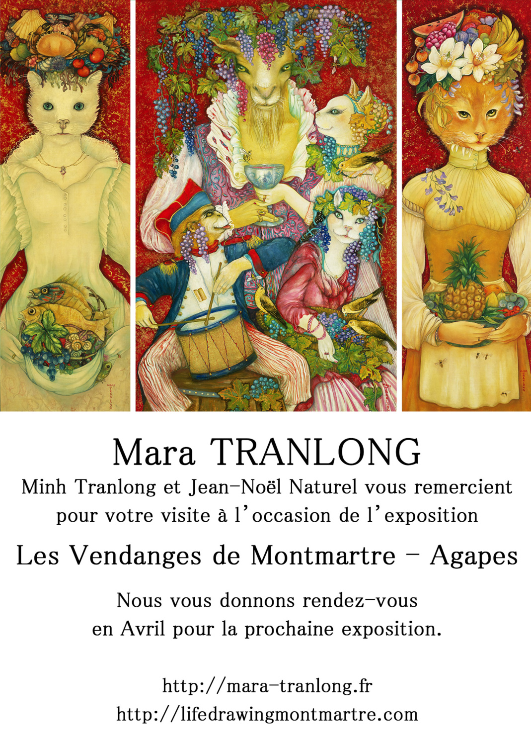 Mara Tranlong "Les Vendanges de Montmartre - Agapes" Mara Tranlong "Les Vendanges de Montmartre - Agapes"