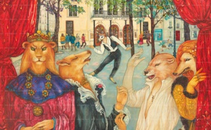 "Le Rideau Rouge", N°9 de la collection "Les Loulous de Montmartre" par Mara Tranlong
