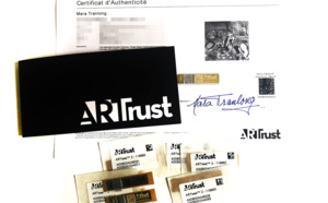 ARTTrust des certificats sécurisés utilisés pour identifier toutes les œuvres de Mara Tranlong