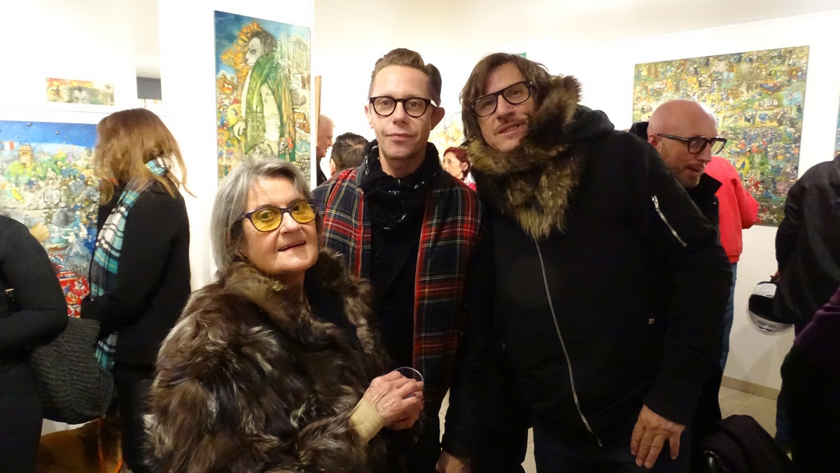 MARA TRANLONG VERNISSAGE MON HOMMAGE A CELINE 01