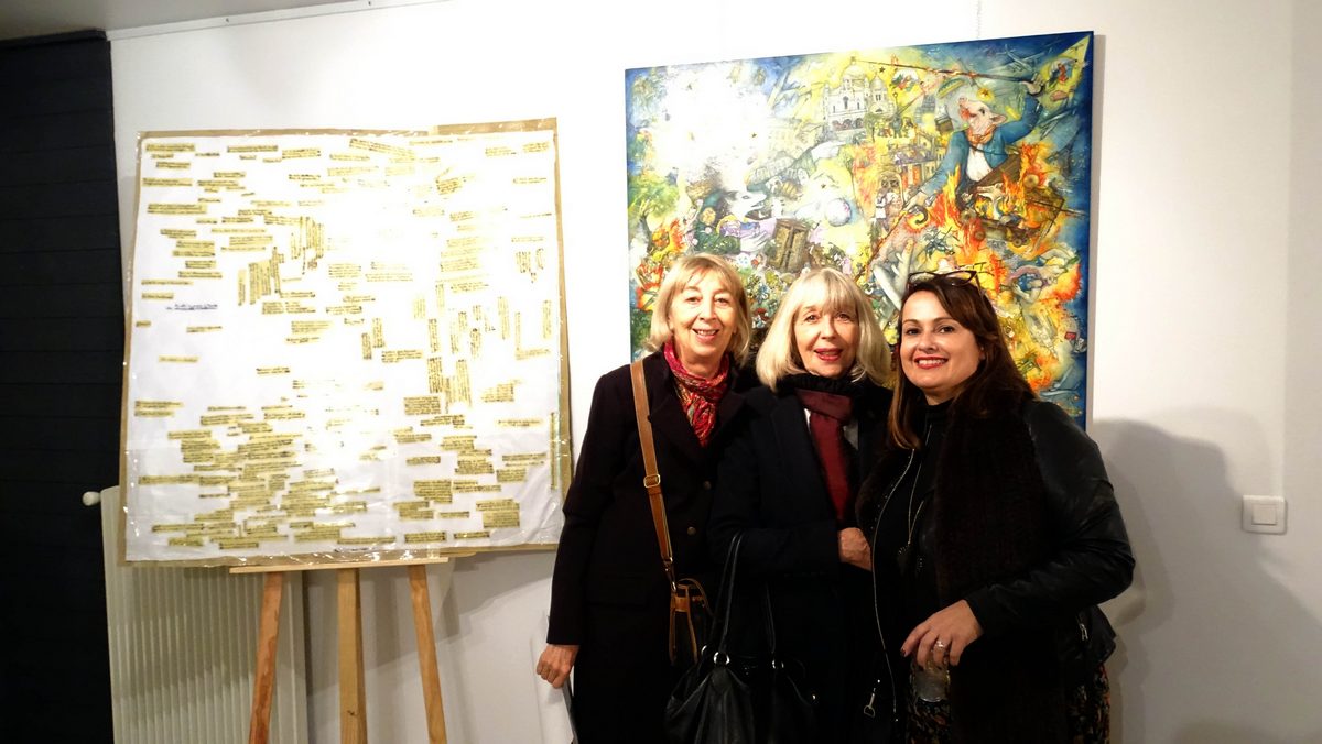 MARA TRANLONG VERNISSAGE MON HOMMAGE A CELINE 04