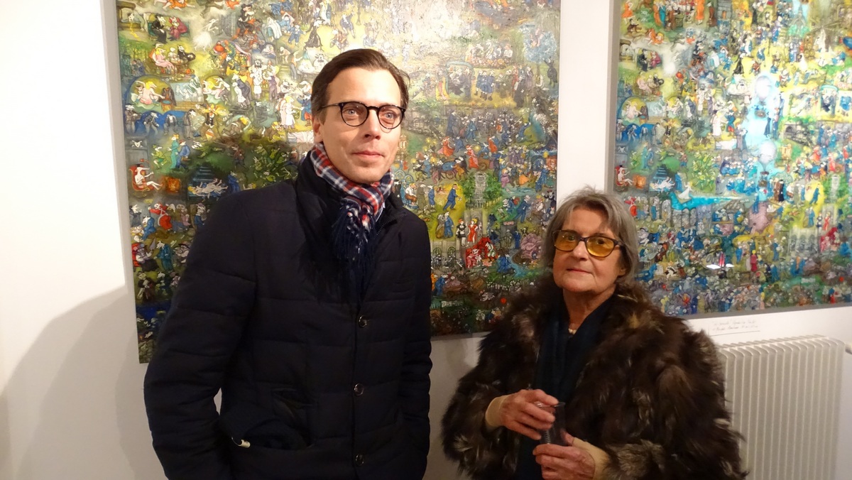 MARA TRANLONG VERNISSAGE MON HOMMAGE A CELINE 05