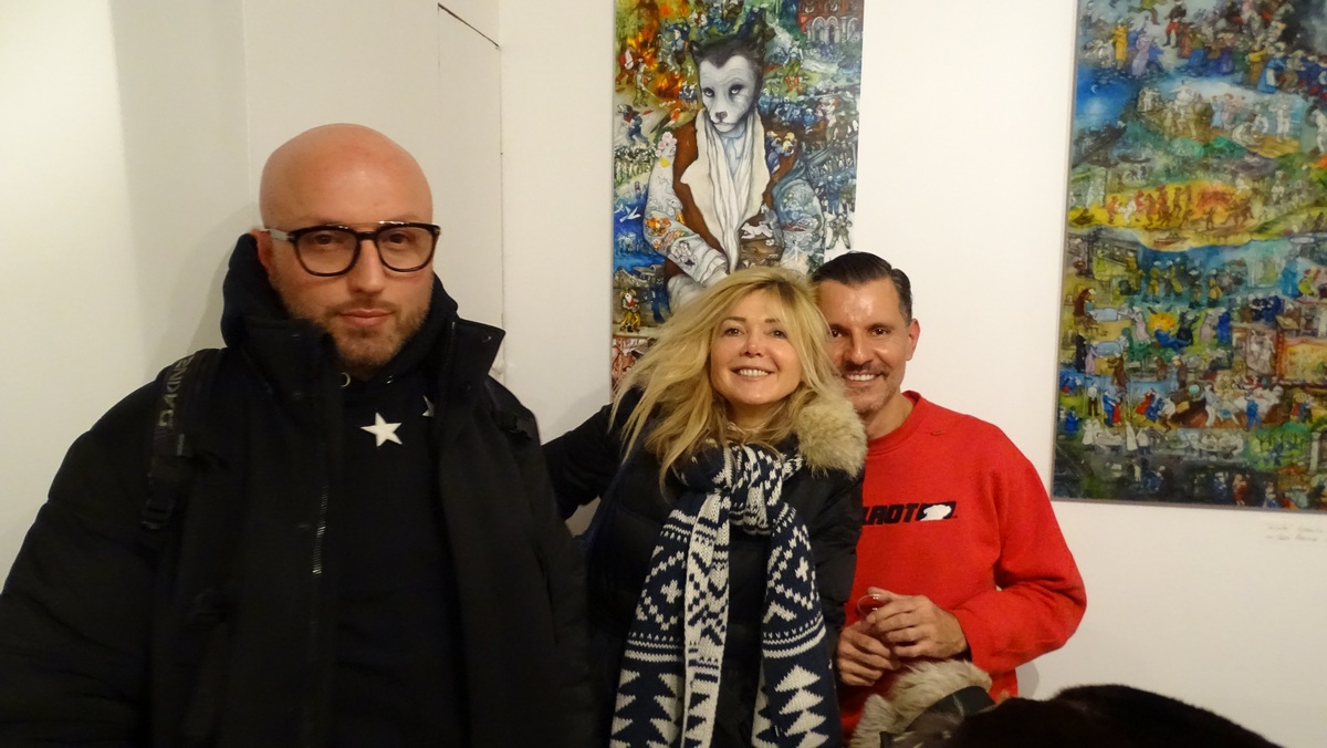 MARA TRANLONG VERNISSAGE MON HOMMAGE A CELINE 06