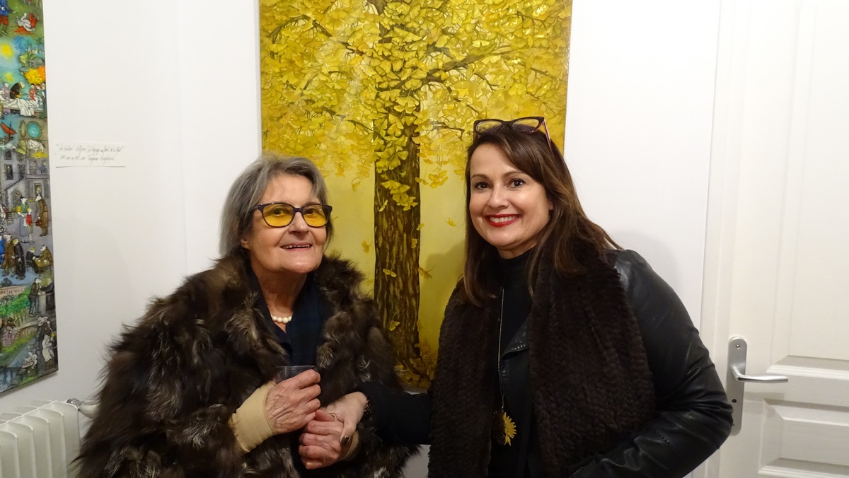 MARA TRANLONG VERNISSAGE MON HOMMAGE A CELINE 13