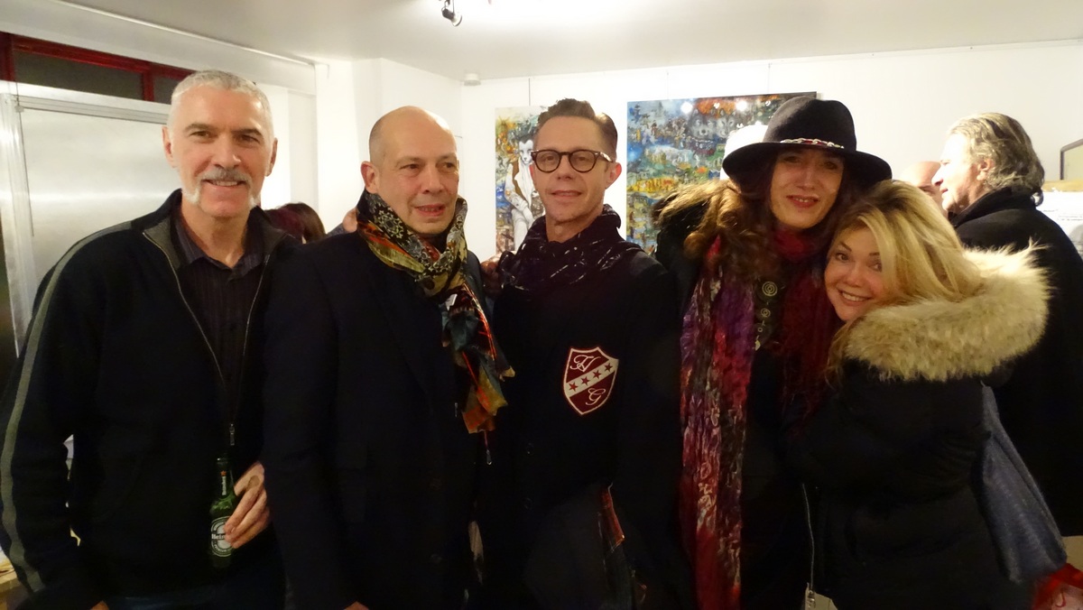 MARA TRANLONG VERNISSAGE MON HOMMAGE A CELINE 14