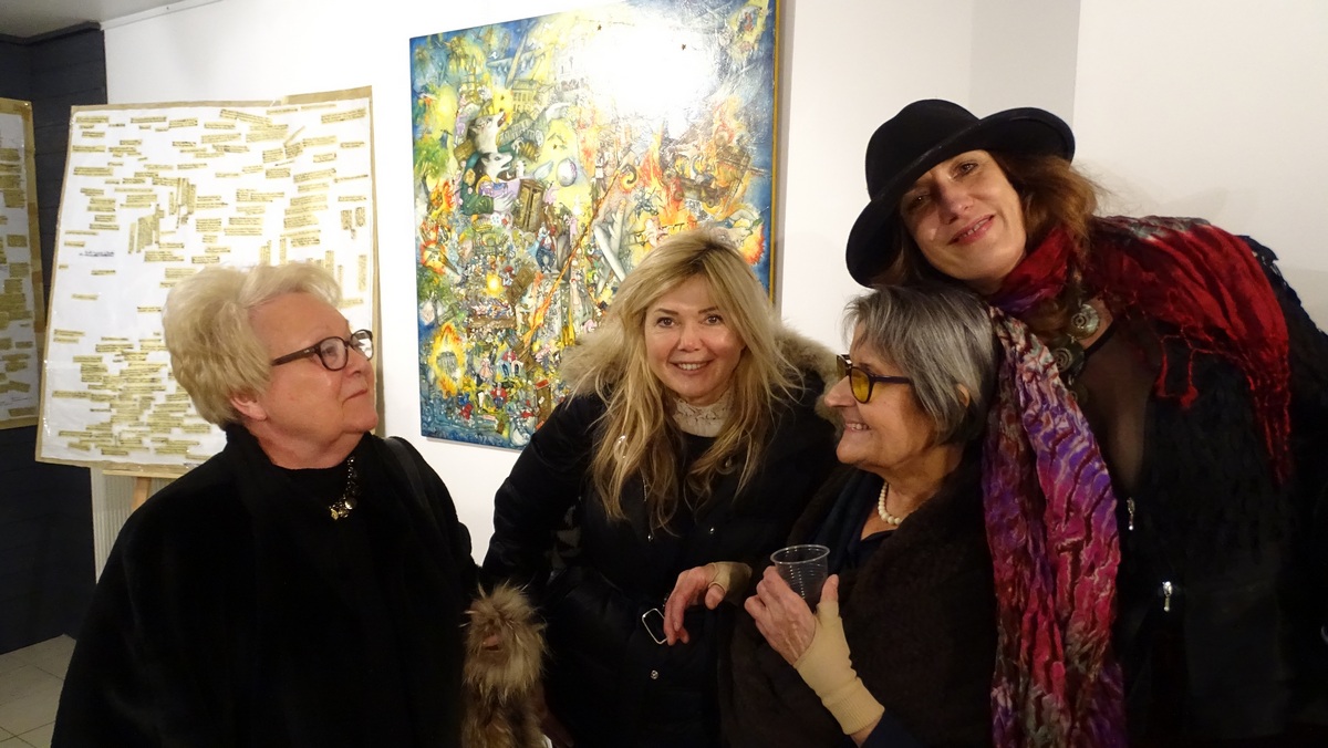 MARA TRANLONG VERNISSAGE MON HOMMAGE A CELINE 16