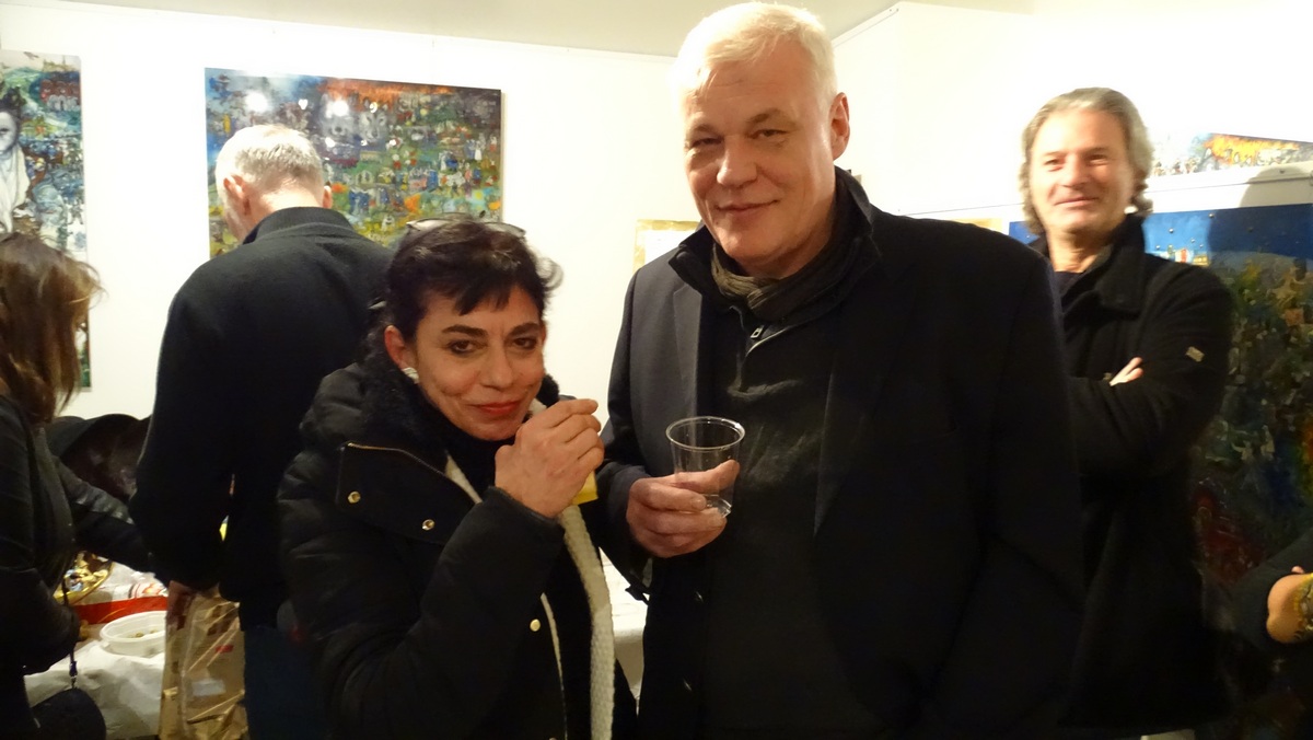 MARA TRANLONG VERNISSAGE MON HOMMAGE A CELINE