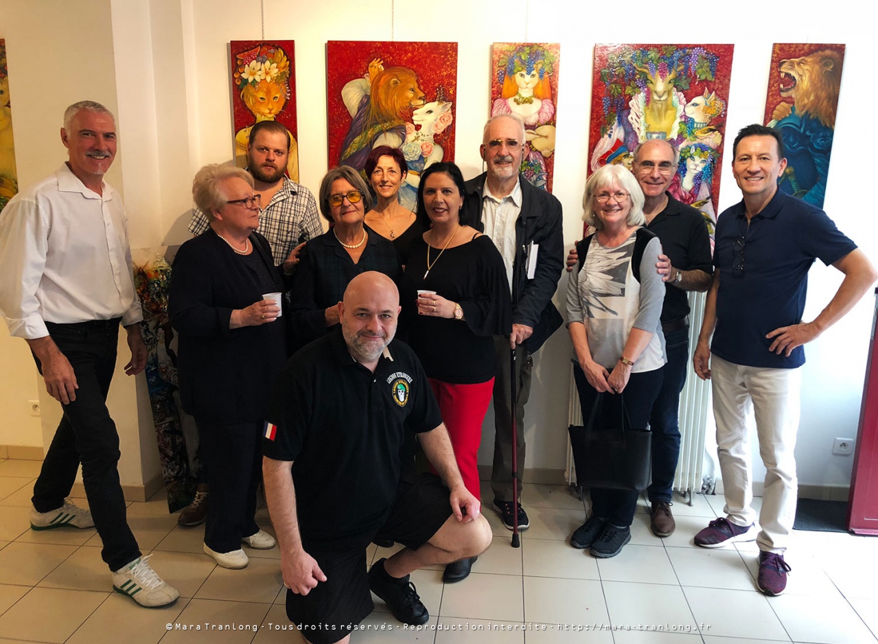 MARA TRANLONG EXPO 2018 LES VENDANGES DE MONTMARTRE 004