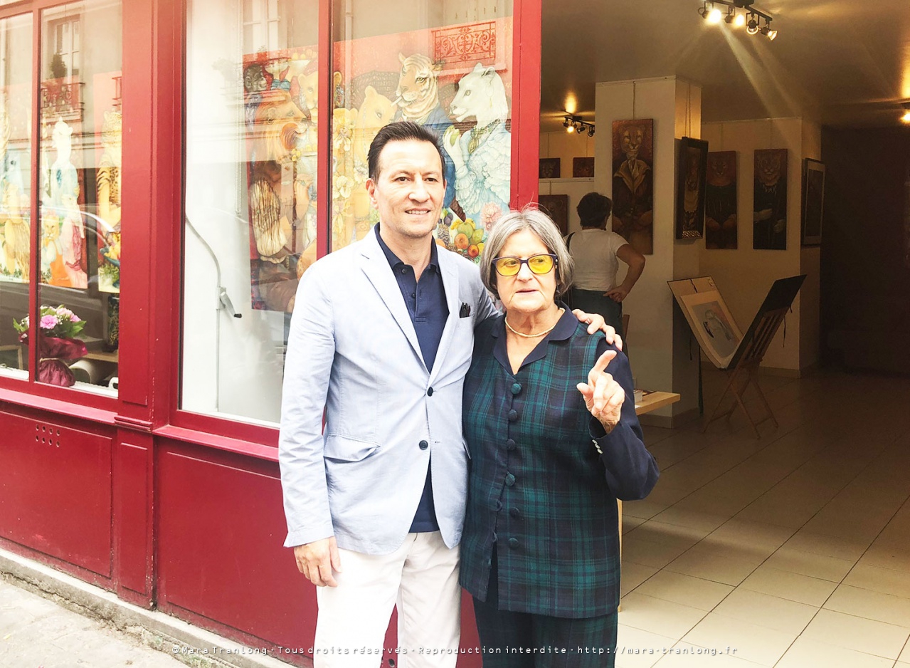 MARA TRANLONG EXPO 2018 LES VENDANGES DE MONTMARTRE 008