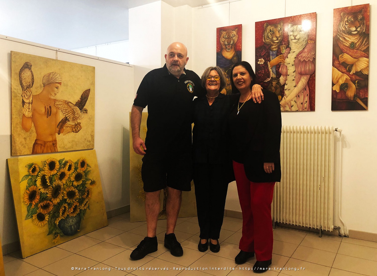 MARA TRANLONG EXPO 2018 LES VENDANGES DE MONTMARTRE 0013a