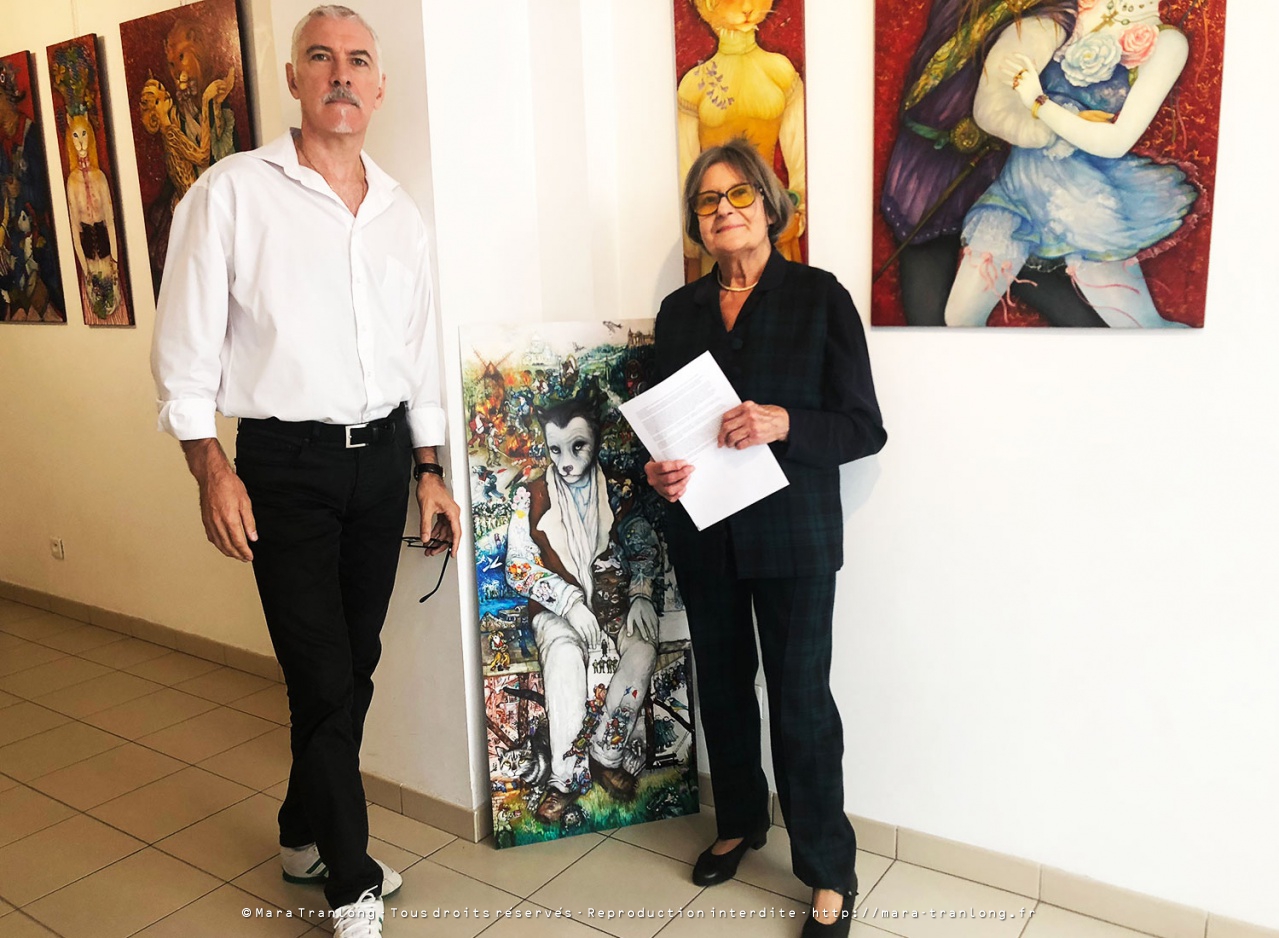 MARA TRANLONG EXPO 2018 LES VENDANGES DE MONTMARTRE 014