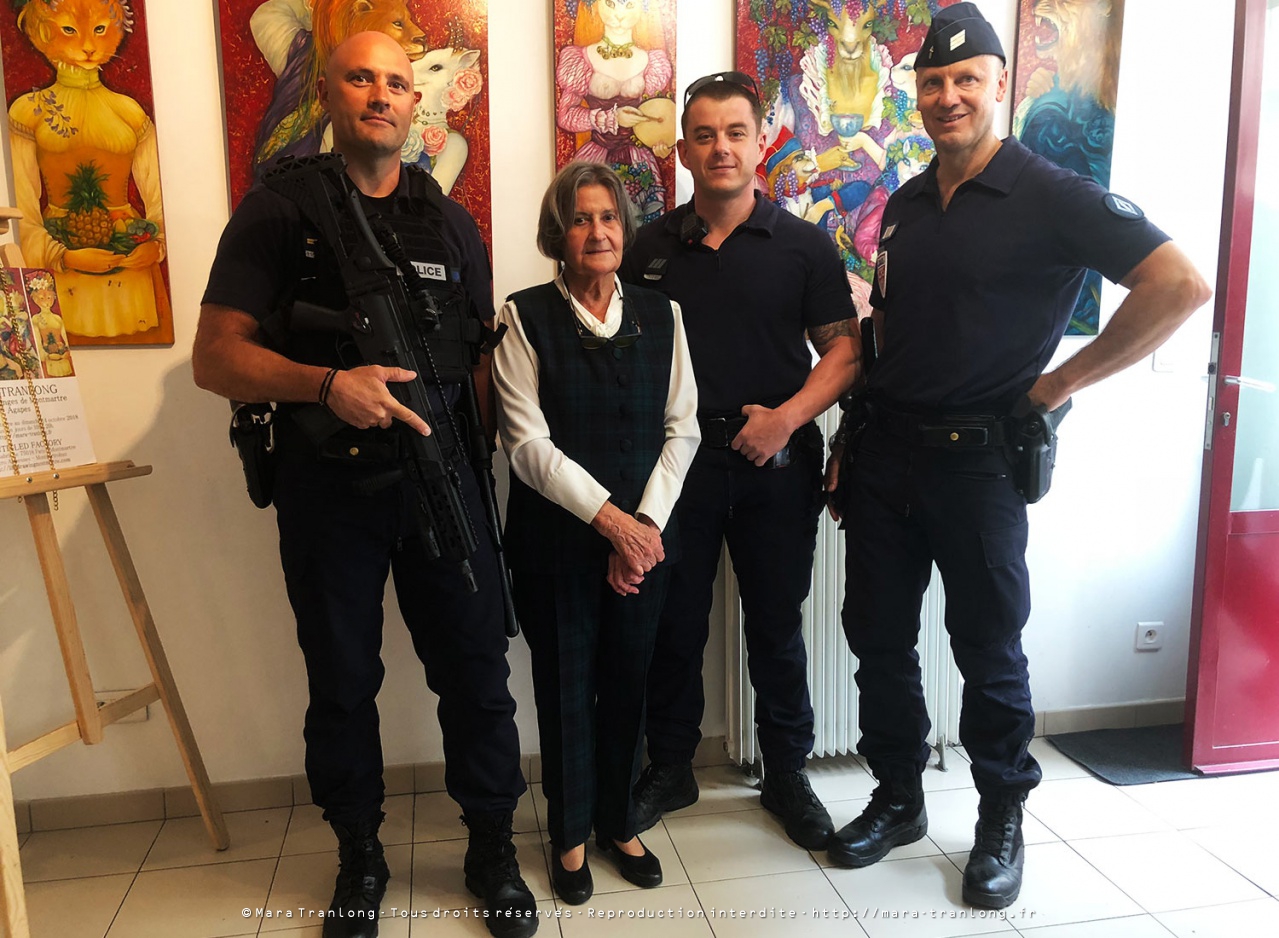 MARA TRANLONG EXPO 2018 LES VENDANGES DE MONTMARTRE 021