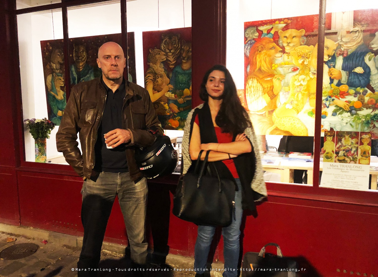 MARA TRANLONG EXPO 2018 LES VENDANGES DE MONTMARTRE 025a